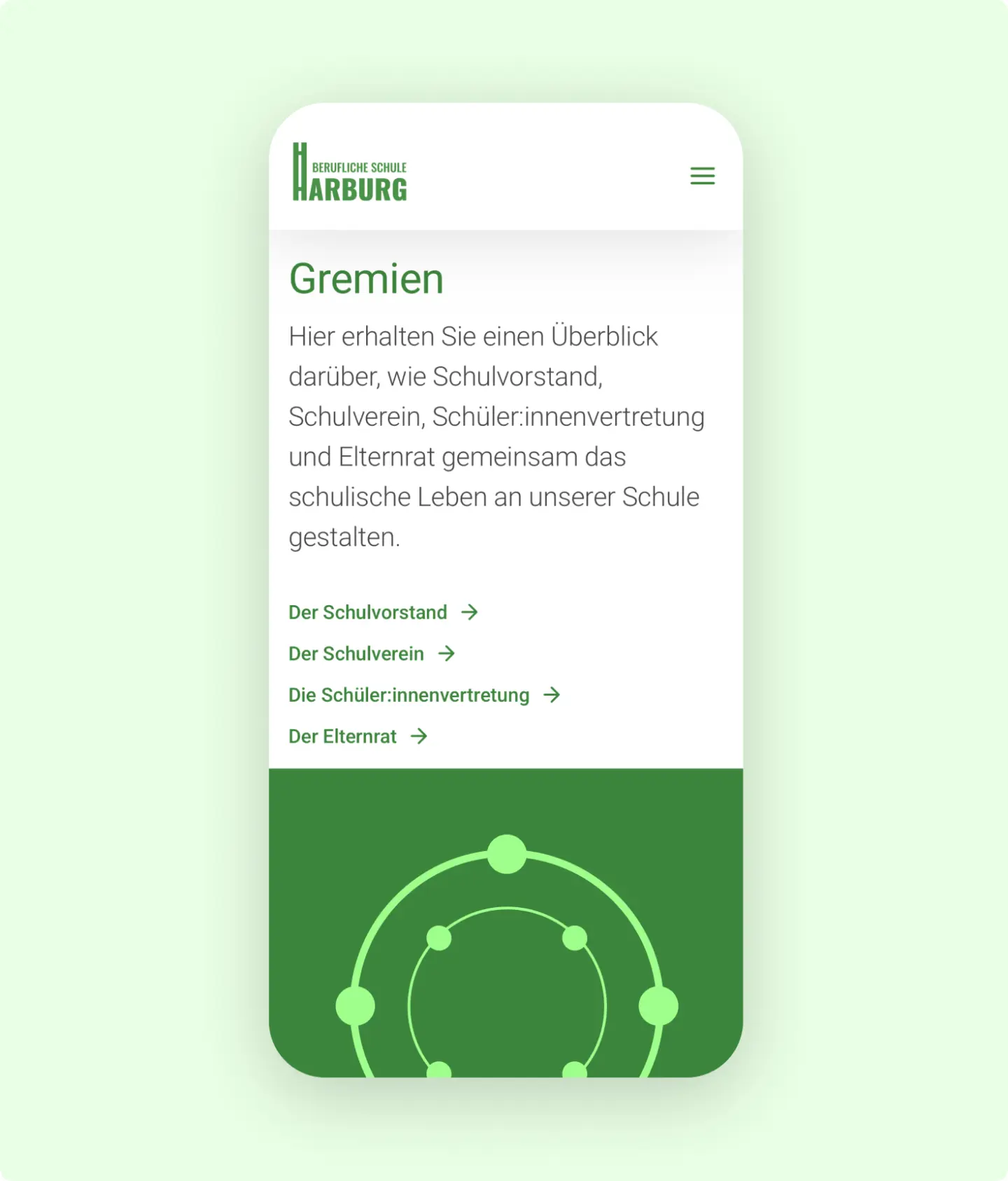 Frame-Gestaltungsmöglichkeiten